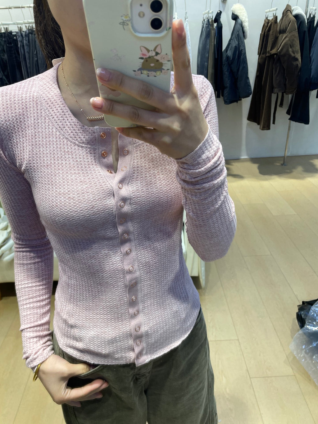 Women's Soft Knit Long Sleeve Cardigan Button Front Lightweight Spring Fall