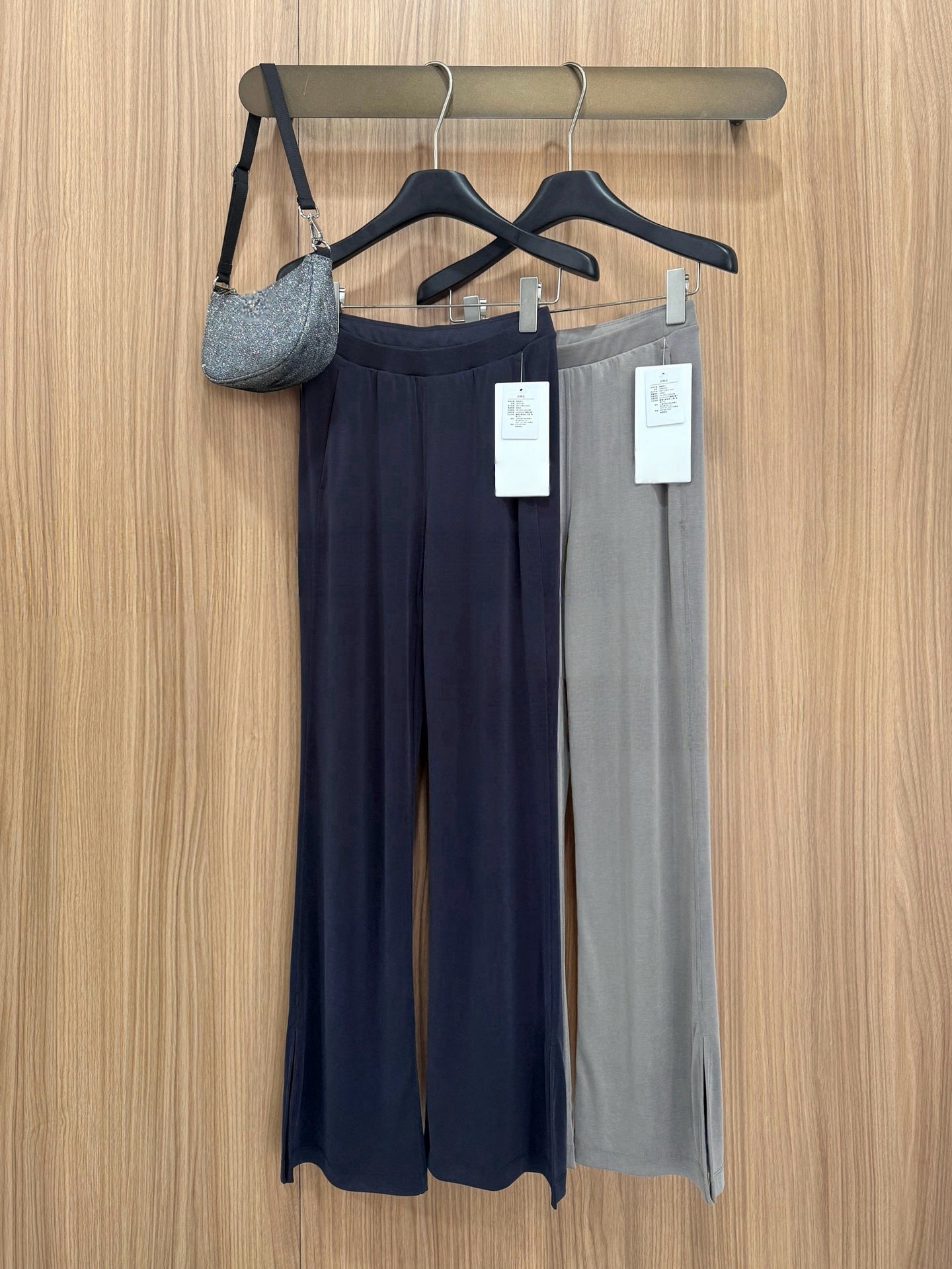 Women's Soft Wide-Leg Flare Pants Soft Breathable Summer Stretchy Casual wearing