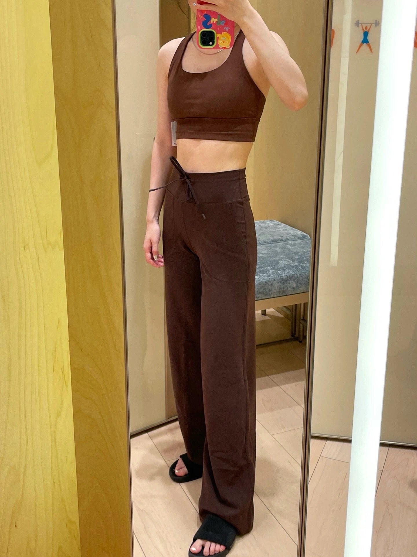 Women's High-Waisted Wide-Leg Yoga Pants Soft Stretchy Breathable