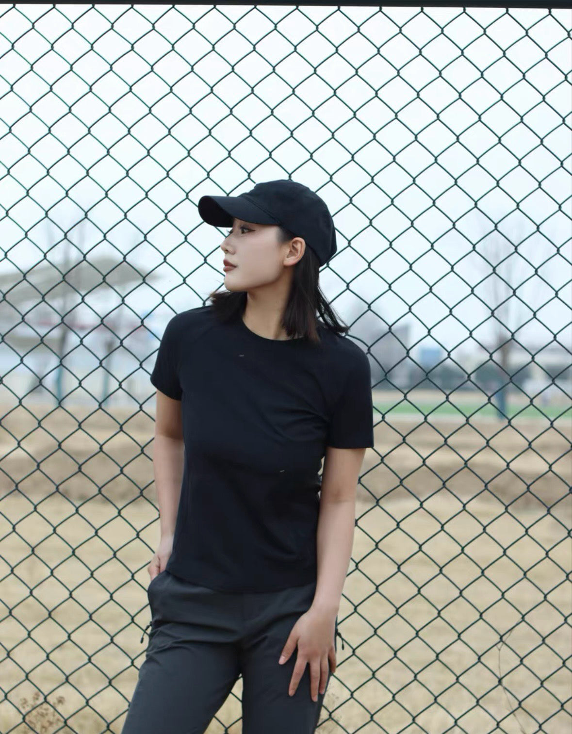 Women's Athletic T-Shirt Spring/Summer/Fall Moisture-Wicking Quick-Dry Polyester Activewear Breathable