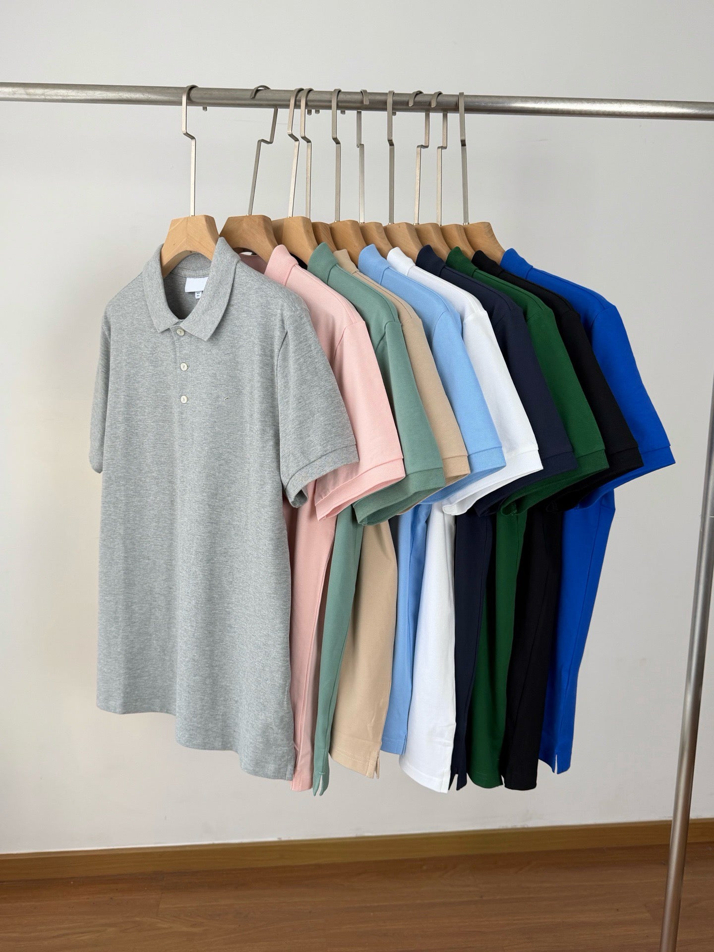 Classic Men's 100% Cotton Pique Polo Shirt - Breathable, Comfortable, Versatile