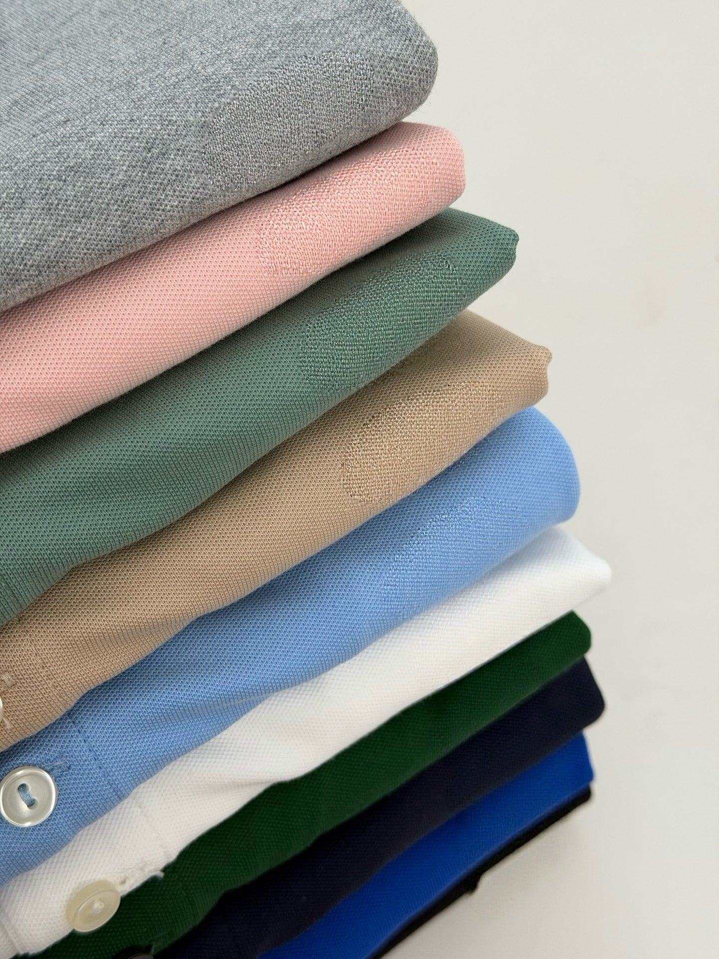 Classic Men's 100% Cotton Pique Polo Shirt - Breathable, Comfortable, Versatile