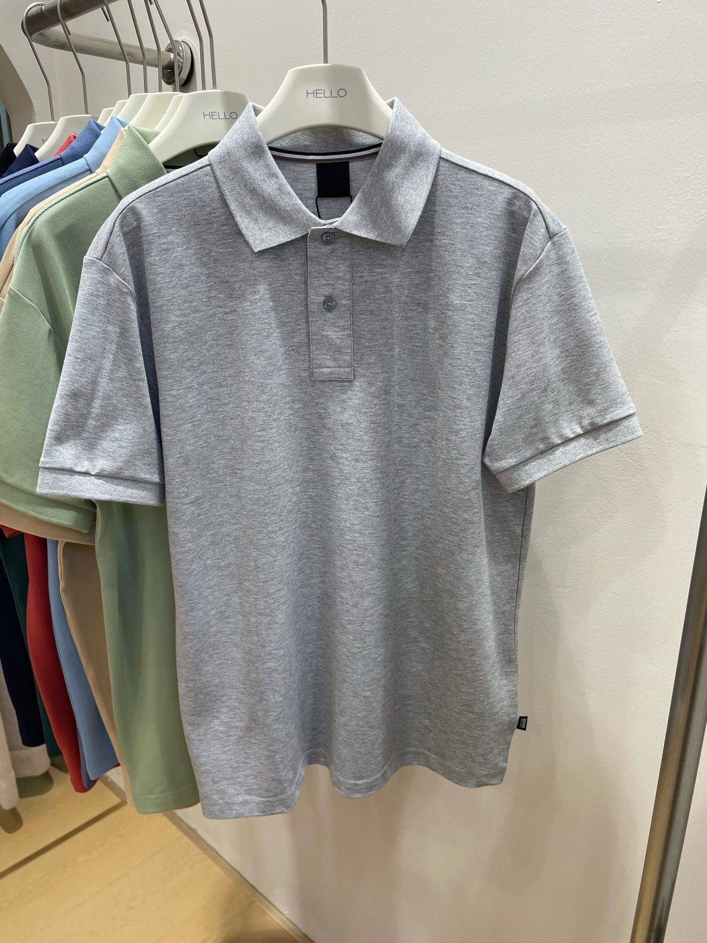 Men's Cotton-Polyester Polo Shirt Breathable 10 Colors S-XXL Business Casual Wear