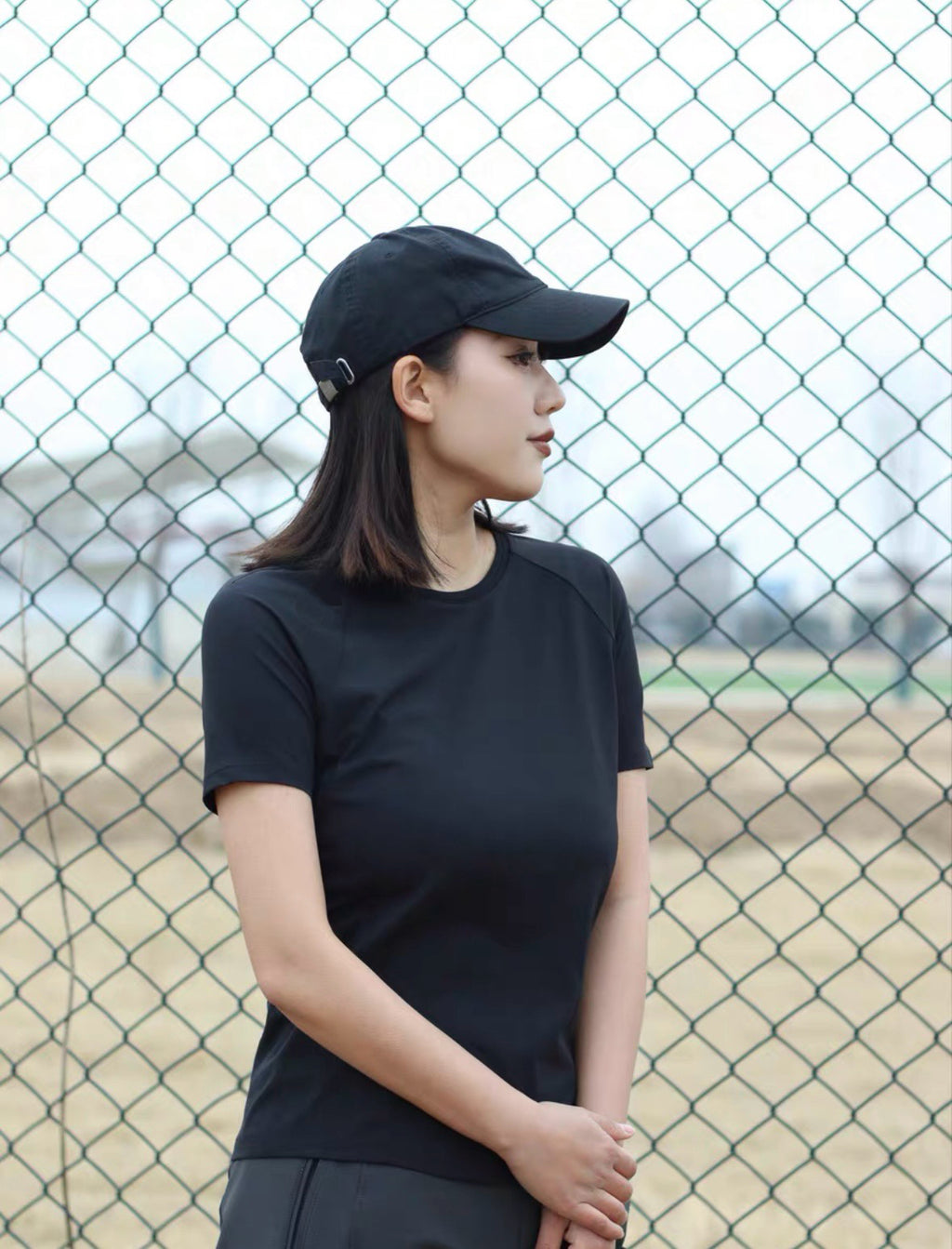 Women's Athletic T-Shirt Spring/Summer/Fall Moisture-Wicking Quick-Dry Polyester Activewear Breathable