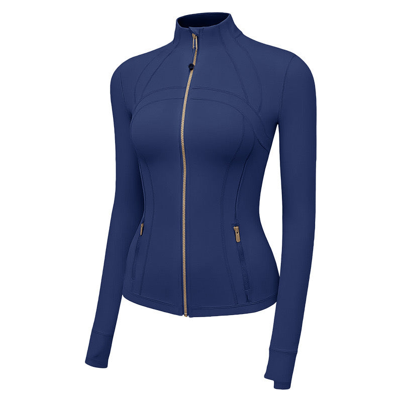 AirFit Sculpt Zip Jacket Seamless – Breathable Slim Fit Activewear in Multi Colors
