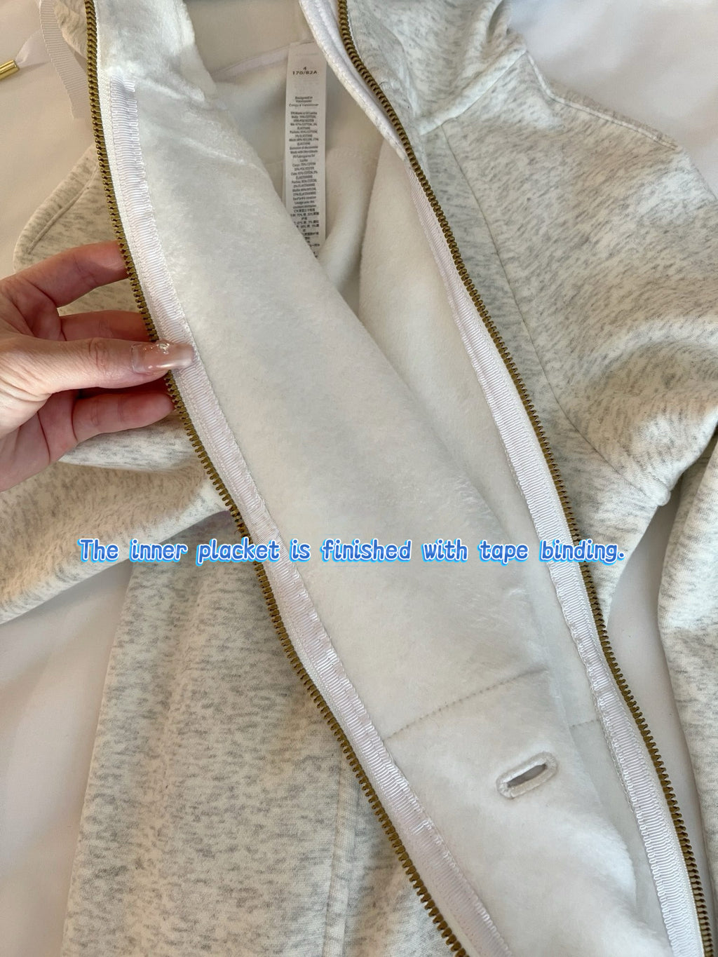 Women’s Slim Fit Thermal Fleece Hoodie 3D Ergonomic Jacket with Side Ribbed Panels Snatched Waist Workout Top for Gym, Yoga & Commute
