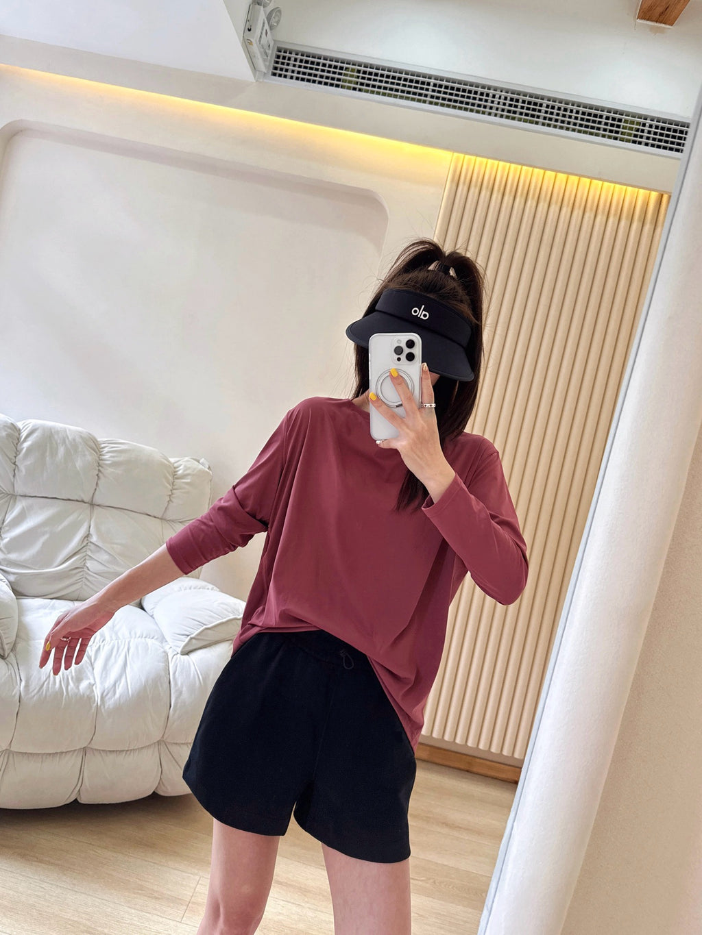Action Loose Sun Protection Long Sleeve Women's Turtle Neck Sports Running Fitness Quick-Dry Breathable T Shirt