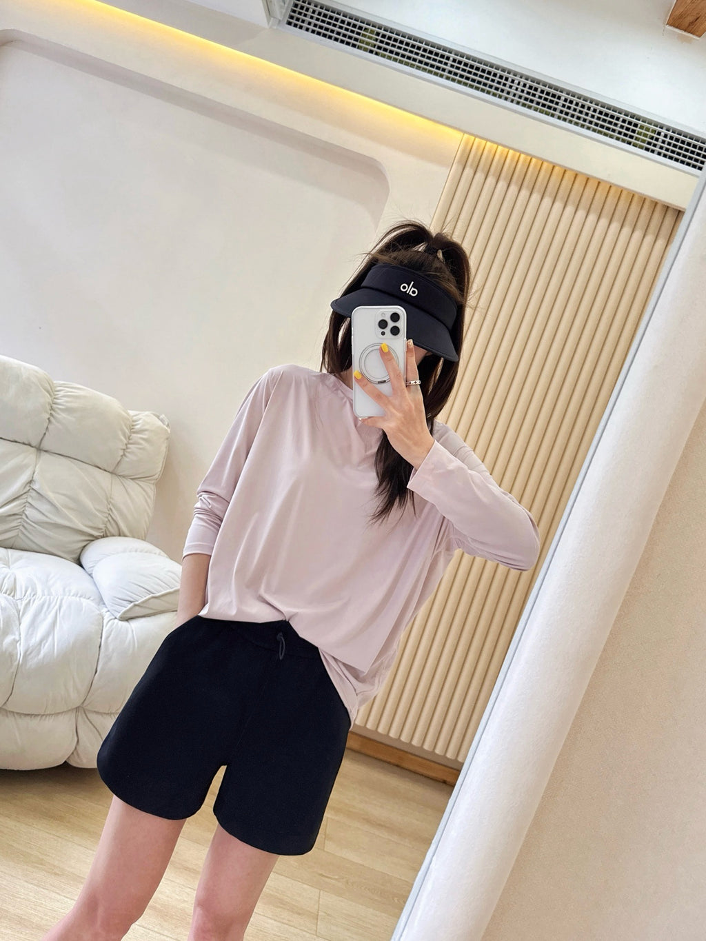 Action Loose Sun Protection Long Sleeve Women's Turtle Neck Sports Running Fitness Quick-Dry Breathable T Shirt