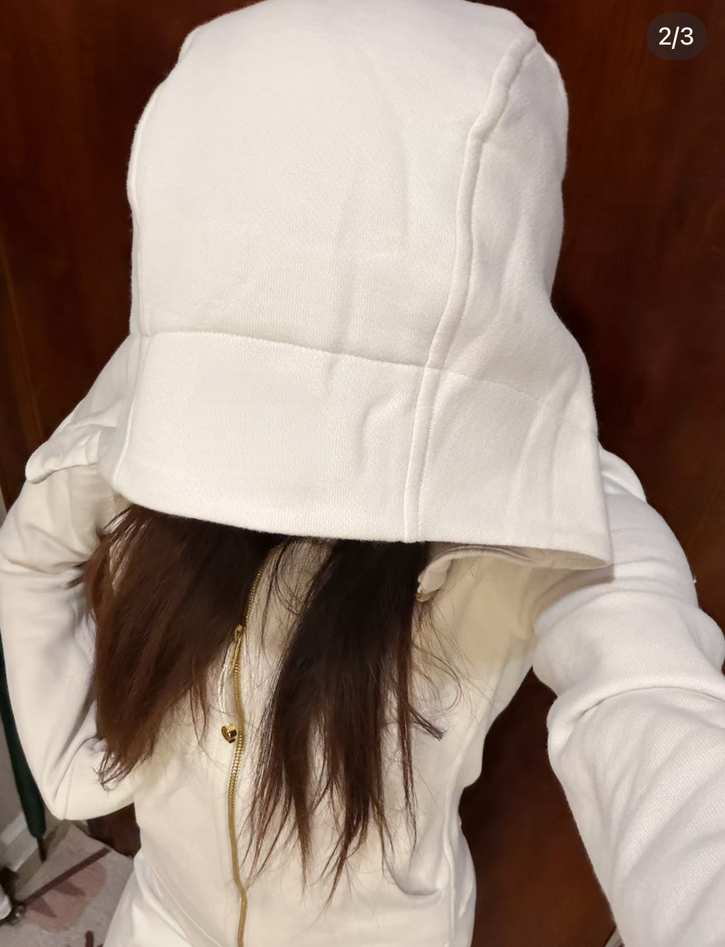 Women’s Slim Fit Thermal Fleece Hoodie 3D Ergonomic Jacket with Side Ribbed Panels Snatched Waist Workout Top for Gym, Yoga & Commute