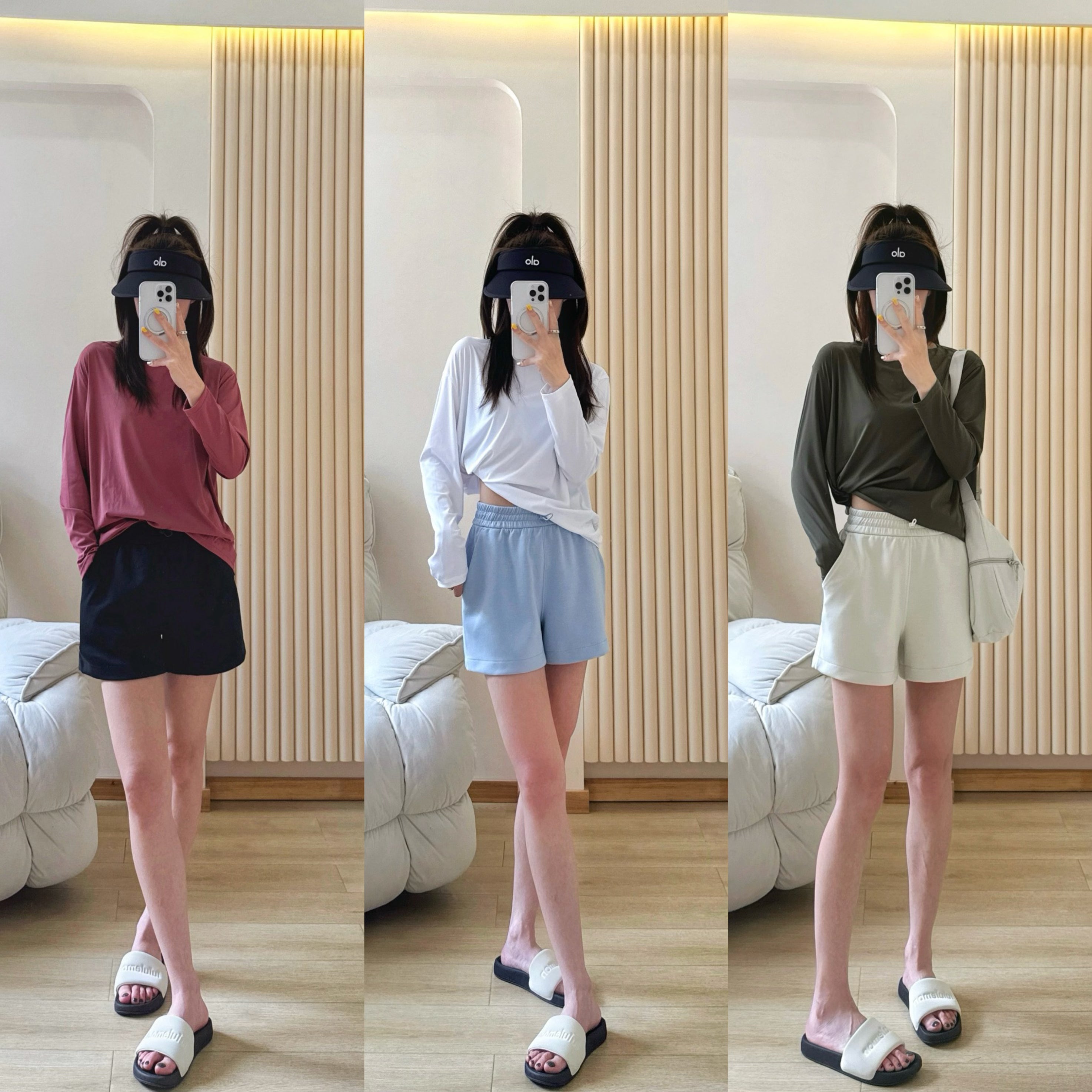 Action Loose Sun Protection Long Sleeve Women's Turtle Neck Sports Running Fitness Quick-Dry Breathable T Shirt