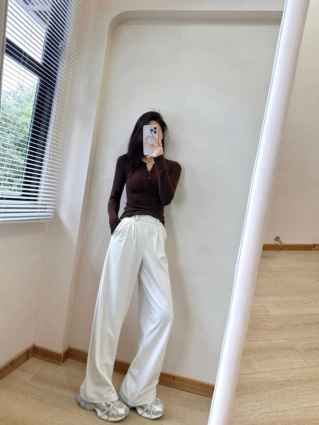 Hold Tight Modal Henley Shirt Slim Fit Yoga Fitness Sports Base Layer T Women's T-shirt