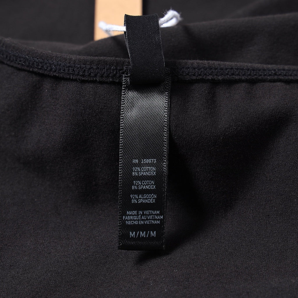 Long Sleeve Square Neck Cotton Top – Ballet-Core Style Ultra-Soft "Baby-Skin" Brushed Cotton Square Neck Tee