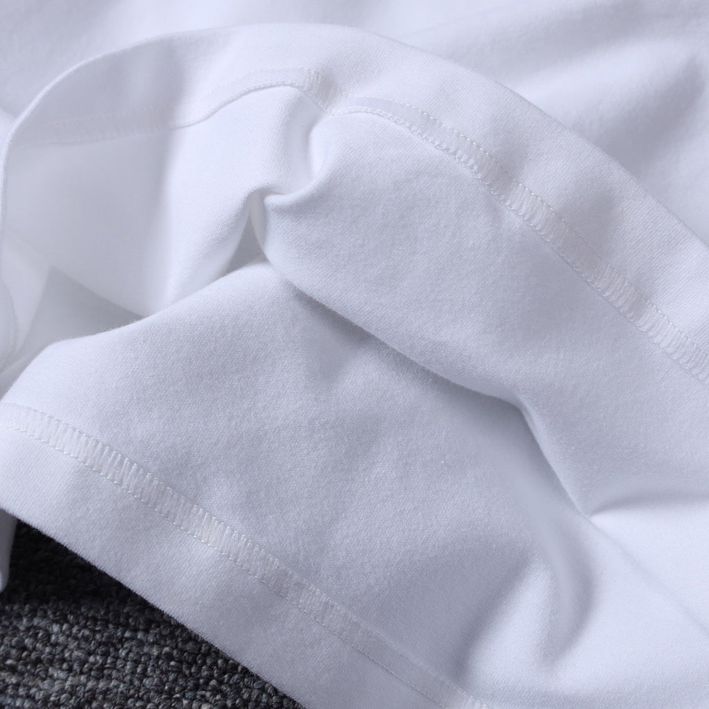 Long Sleeve Square Neck Cotton Top – Ballet-Core Style Ultra-Soft "Baby-Skin" Brushed Cotton Square Neck Tee