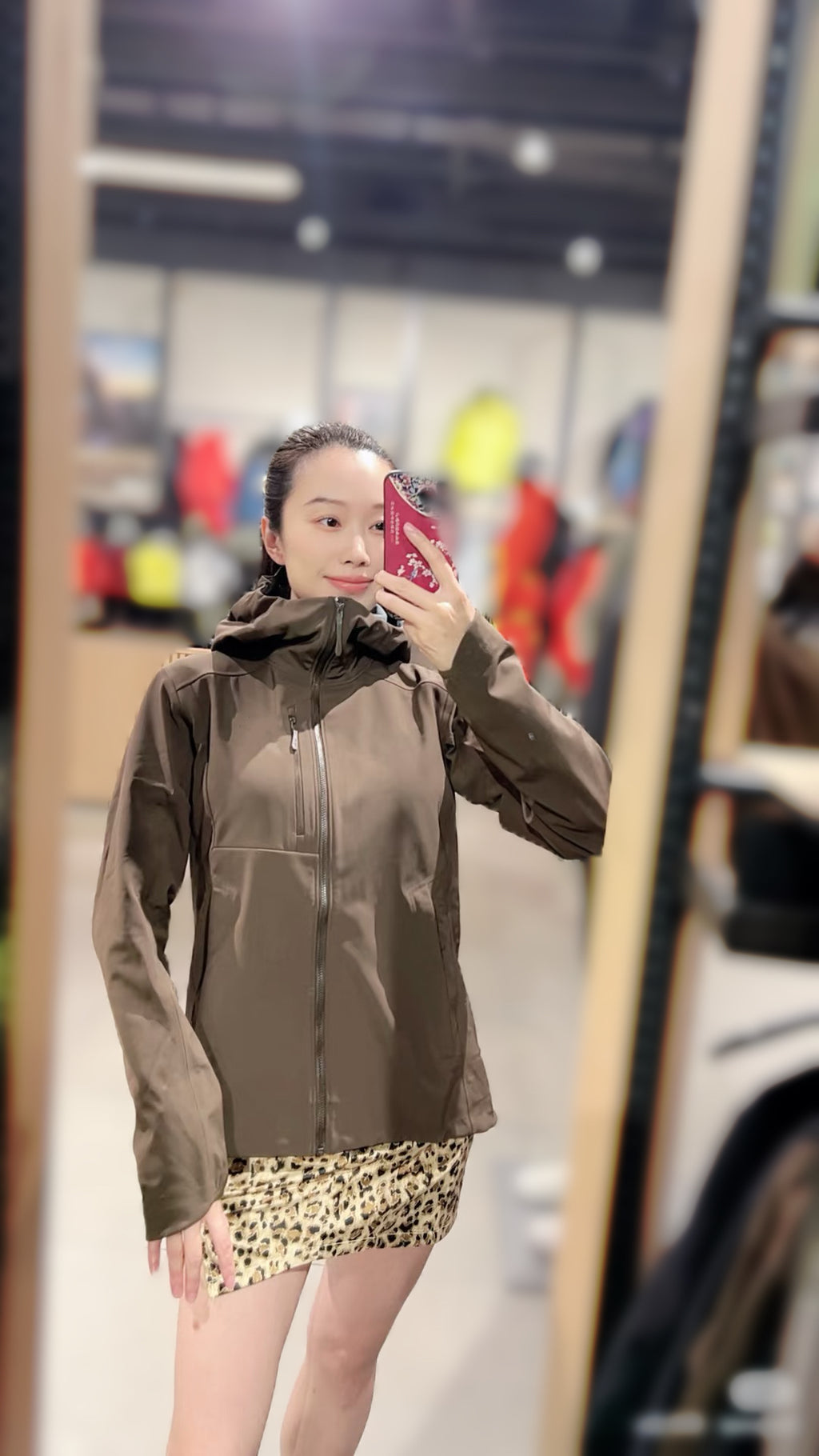 Women's Waterproof Softshell Jacket Windproof Breathable Outdoor Coat