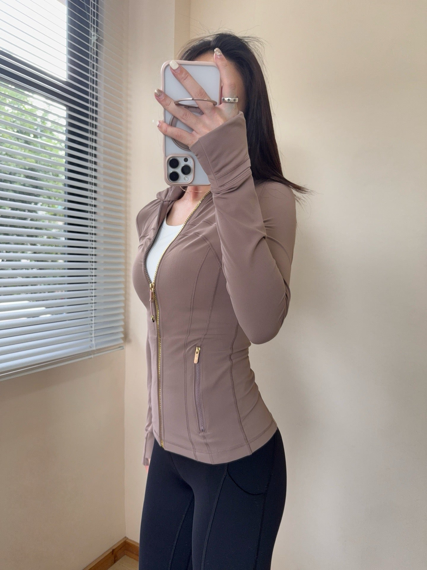Women's Jacket Stretchy Fitness Activewear Versatile Gym All-season Stretchy