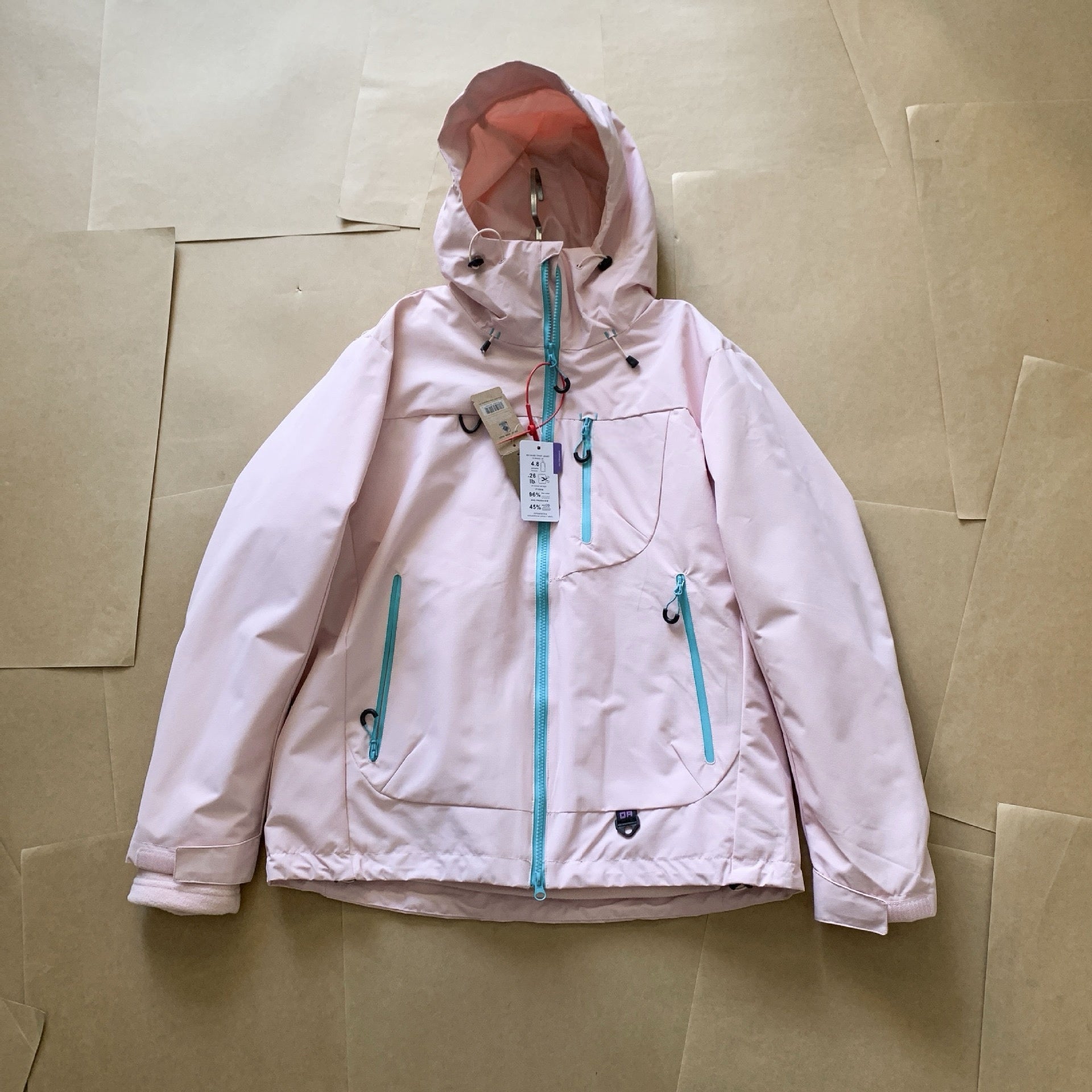 3-in-1 Waterproof Outdoor Shell Jacket with Detachable Grid Fleece Inner – Ultra-Light Thermal Windbreaker for Hiking & Daily Wear Unisex 7 Colors