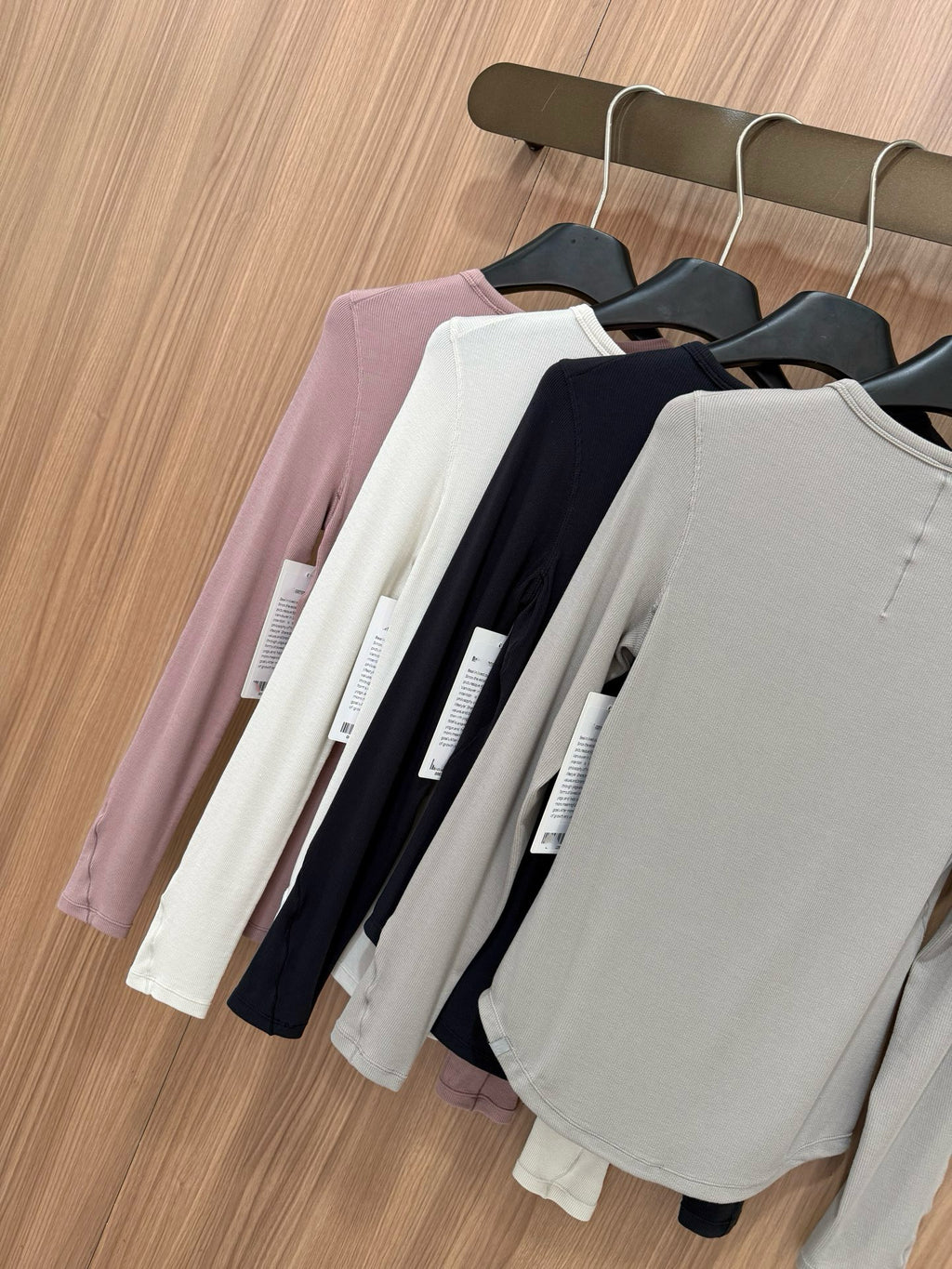Women's Tencel Modal Long Sleeve Top Soft Breathable Casual All-Season Slim Fit