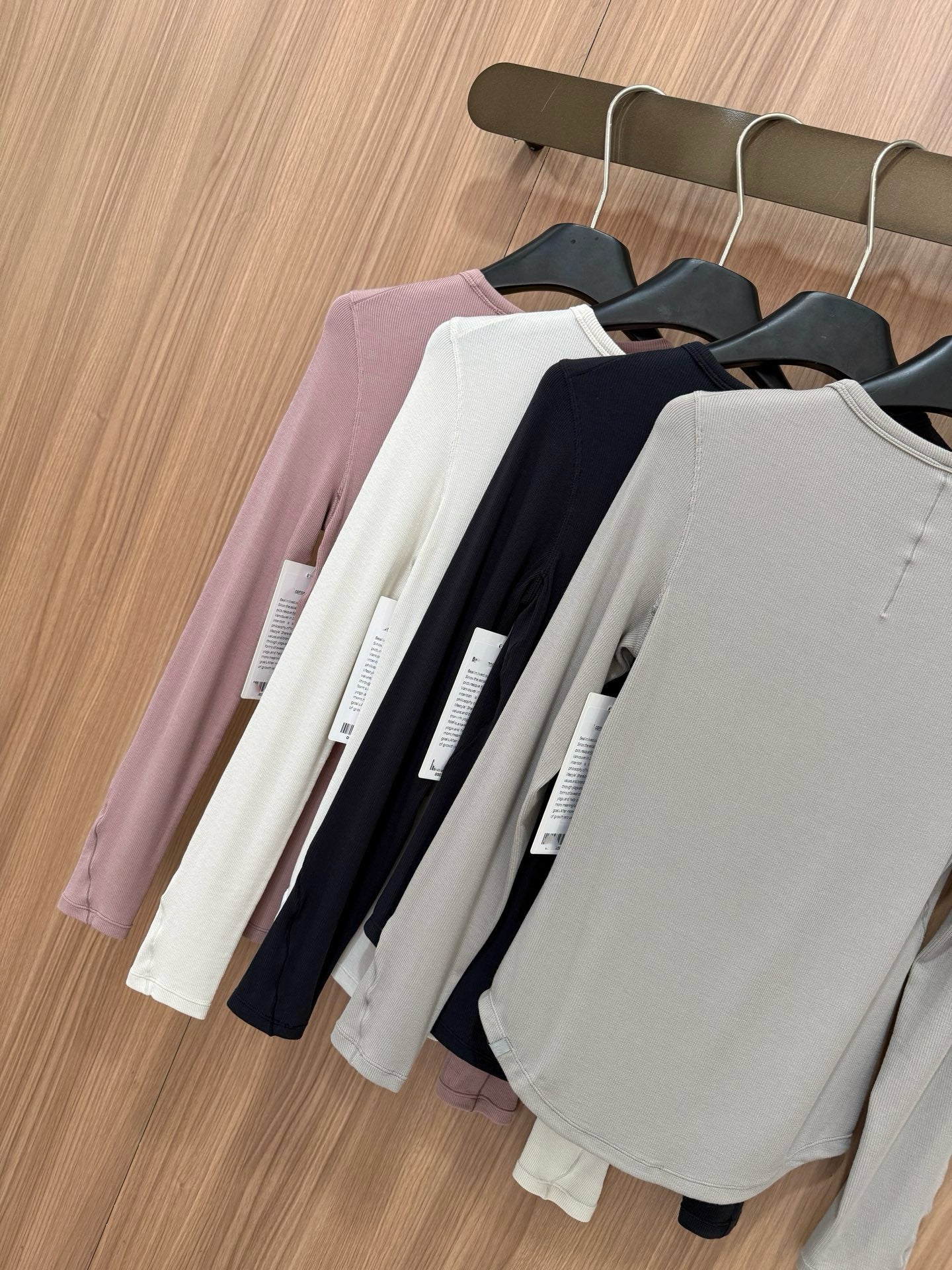 Women's Tencel Modal Long Sleeve Top Soft Breathable Casual All-Season Slim Fit