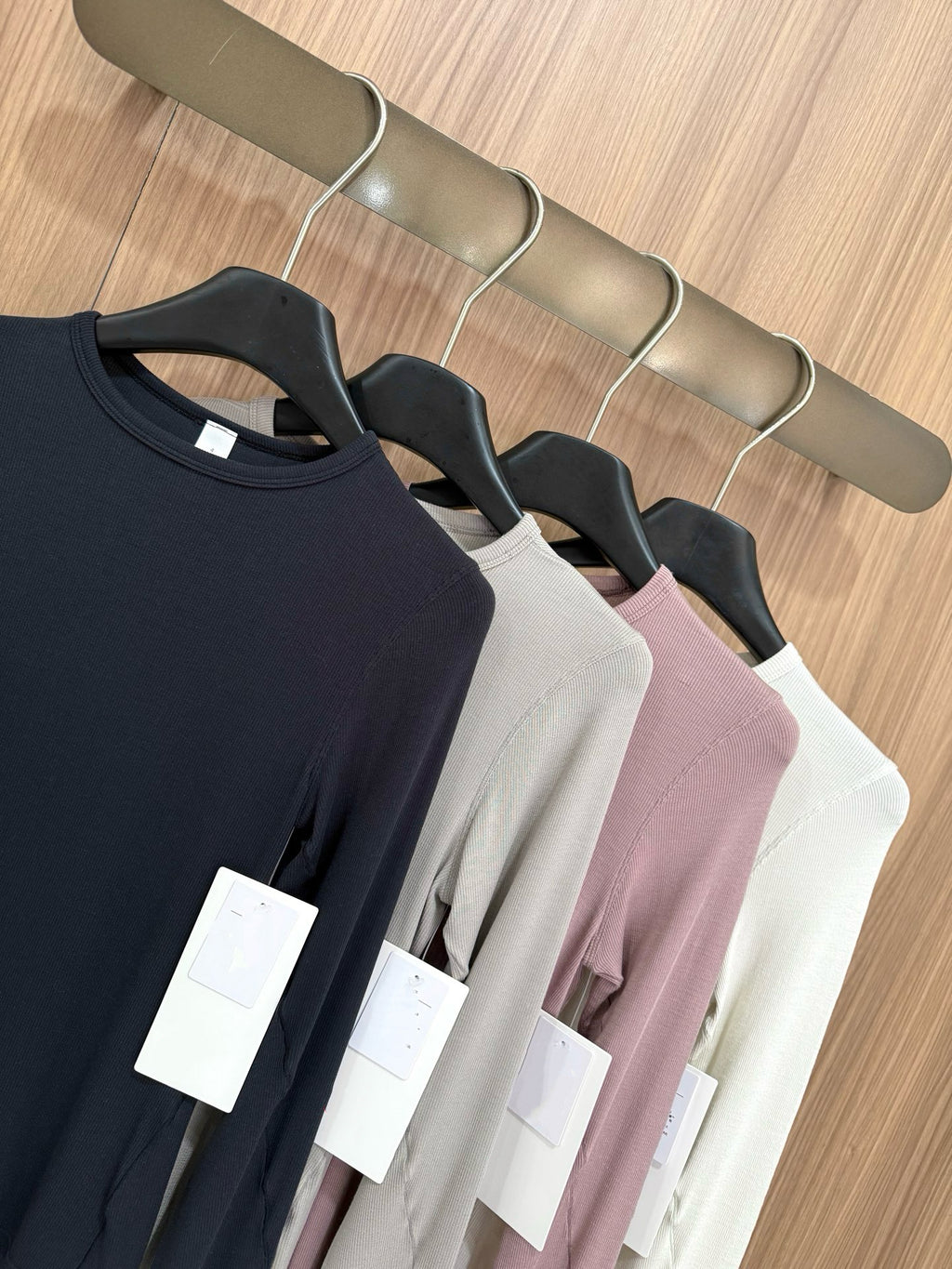 Women's Tencel Modal Long Sleeve Top Soft Breathable Casual All-Season Slim Fit