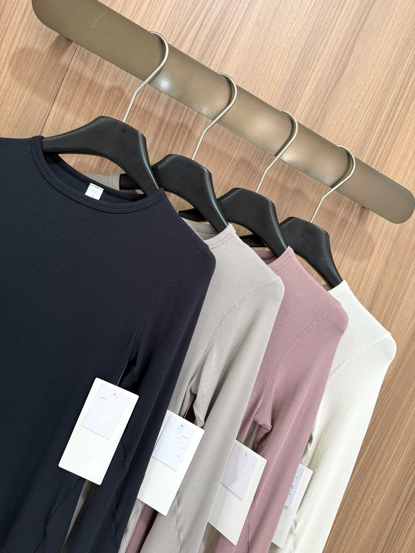 Women's Tencel Modal Long Sleeve Top Soft Breathable Casual All-Season Slim Fit