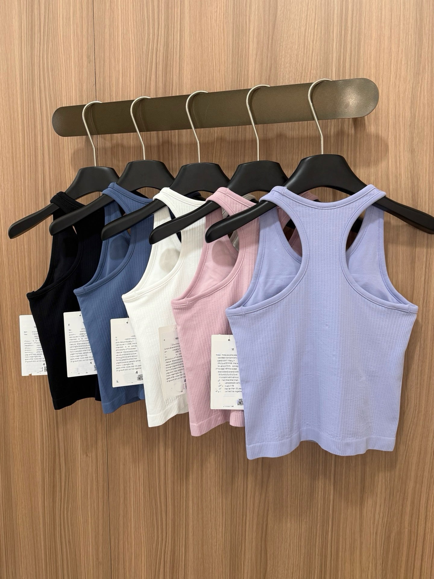 Women's Seamless Ribbed Sports Bra Tank Top - Quick-Dry Breathable Workout Activewear