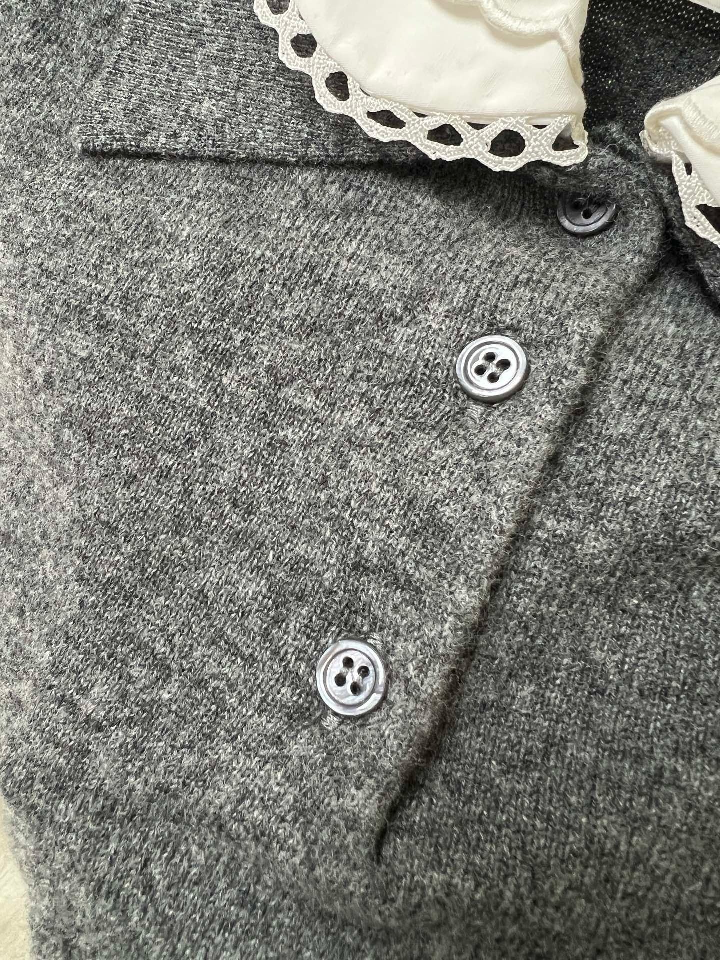 Lace Collar Cashmere Sweater & Cargo Utility Mini Skirt Set - Women's High-Waist A-Line Skirt with Safety Shorts & Slim Fit Knit Top