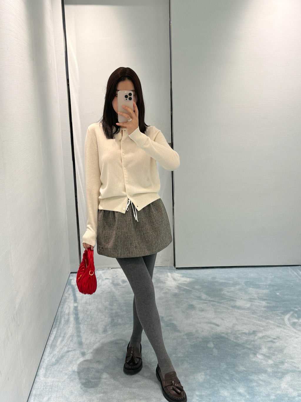 Style French Preppy Knit Collection: Pointelle Knit Cardigan, Polo Tee, Ribbed Tank &amp; Cami Dress - Elegant Summer Capsule Wardrobe - High Elasticity Chic Outfits