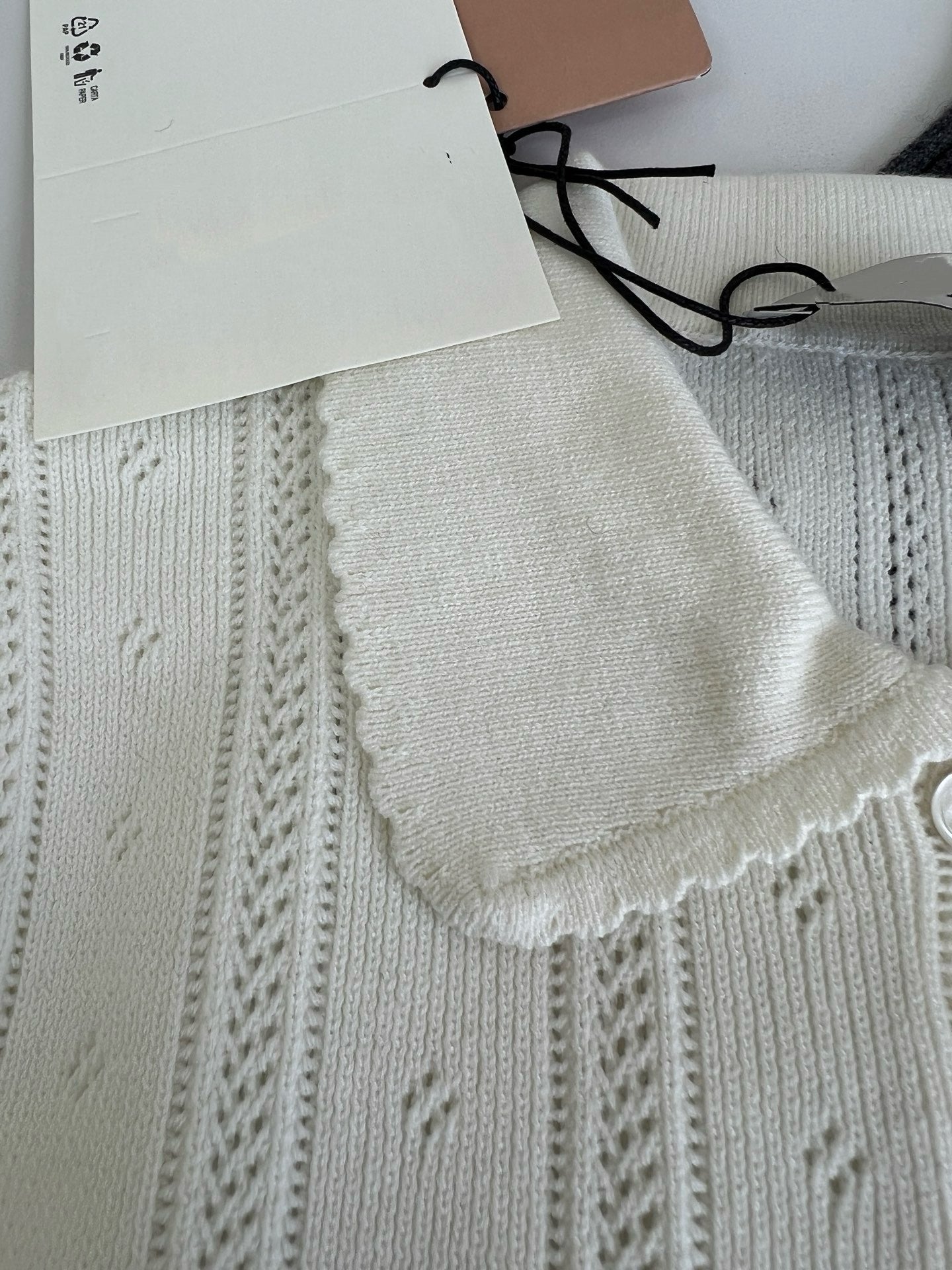 Style French Preppy Knit Collection: Pointelle Knit Cardigan, Polo Tee, Ribbed Tank &amp; Cami Dress - Elegant Summer Capsule Wardrobe - High Elasticity Chic Outfits