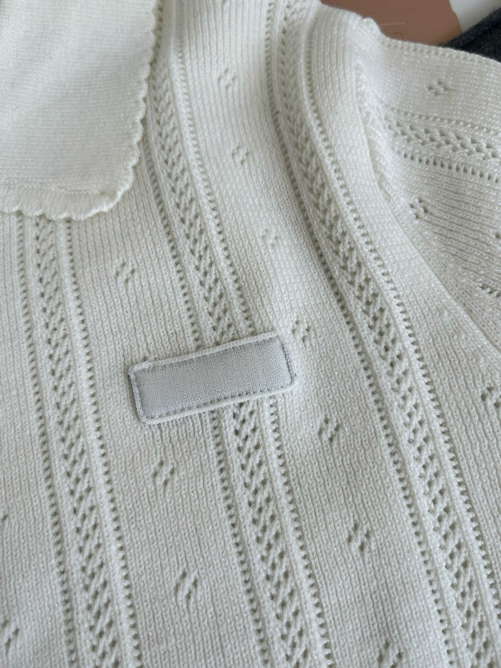 Style French Preppy Knit Collection: Pointelle Knit Cardigan, Polo Tee, Ribbed Tank &amp; Cami Dress - Elegant Summer Capsule Wardrobe - High Elasticity Chic Outfits
