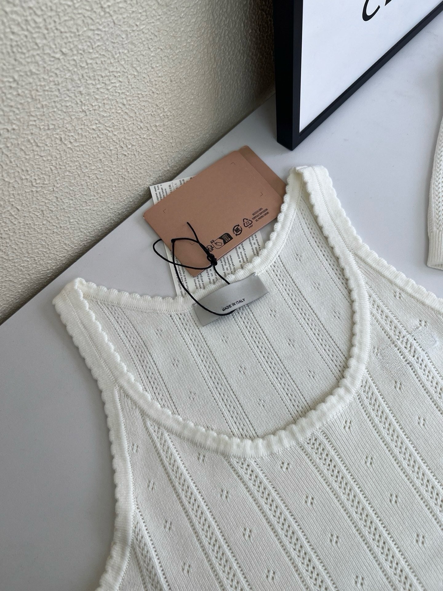 Style French Preppy Knit Collection: Pointelle Knit Cardigan, Polo Tee, Ribbed Tank &amp; Cami Dress - Elegant Summer Capsule Wardrobe - High Elasticity Chic Outfits