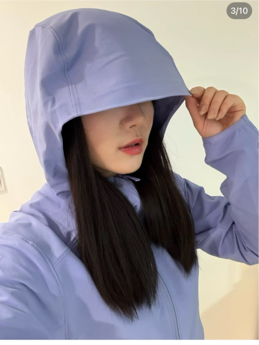 Premium Women's Hoody Softshell Jacket - Custom Windproof & Water-Resistant Outdoor Shell - Slim Fit Tactical Hiking Jacket