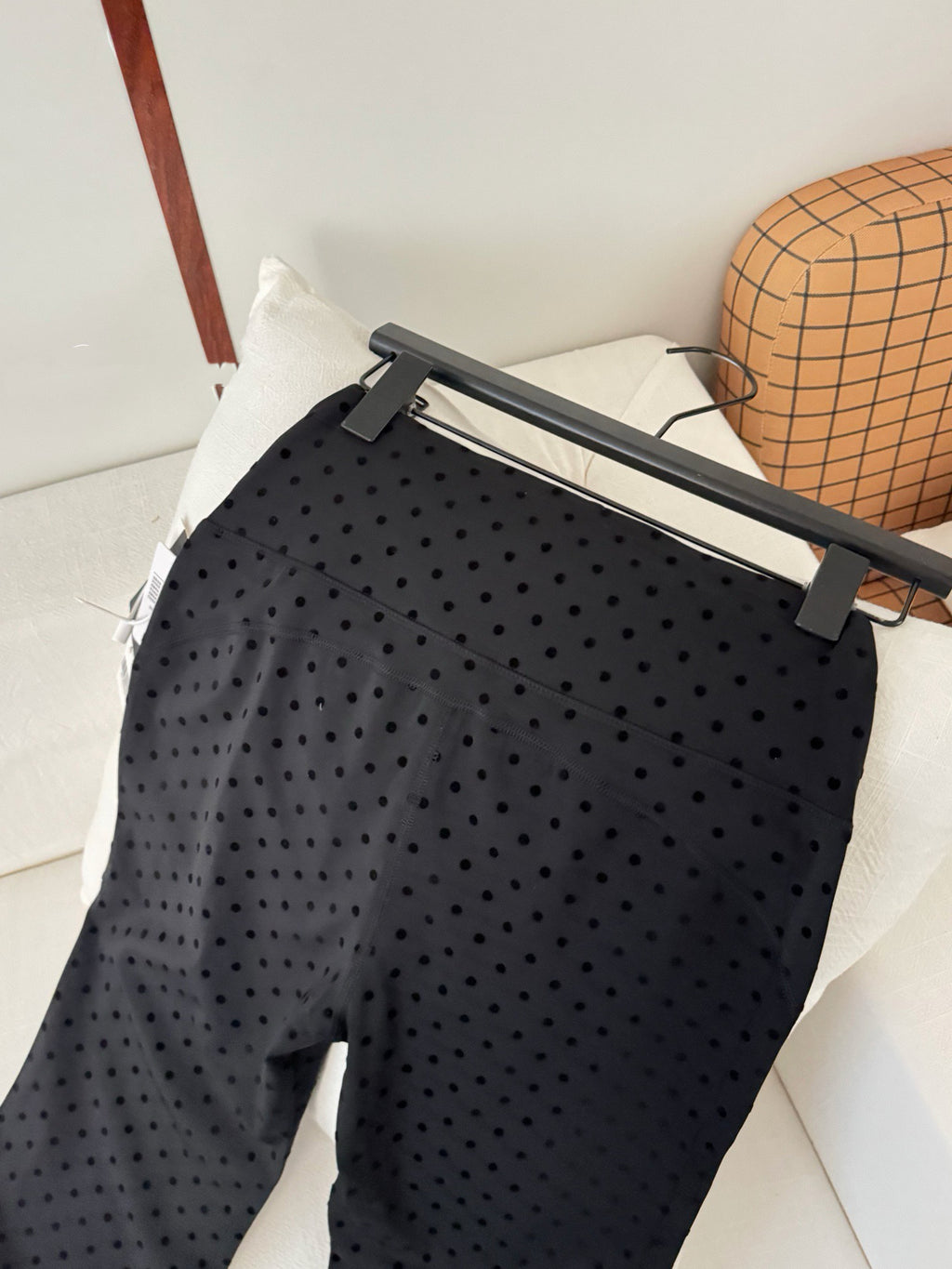 Women's Fitted Yoga Jacket Leggings Tank Top Flared Pants Skirt  Hooded JacketBlack Polka Dot Stretchy Breathable Activewear