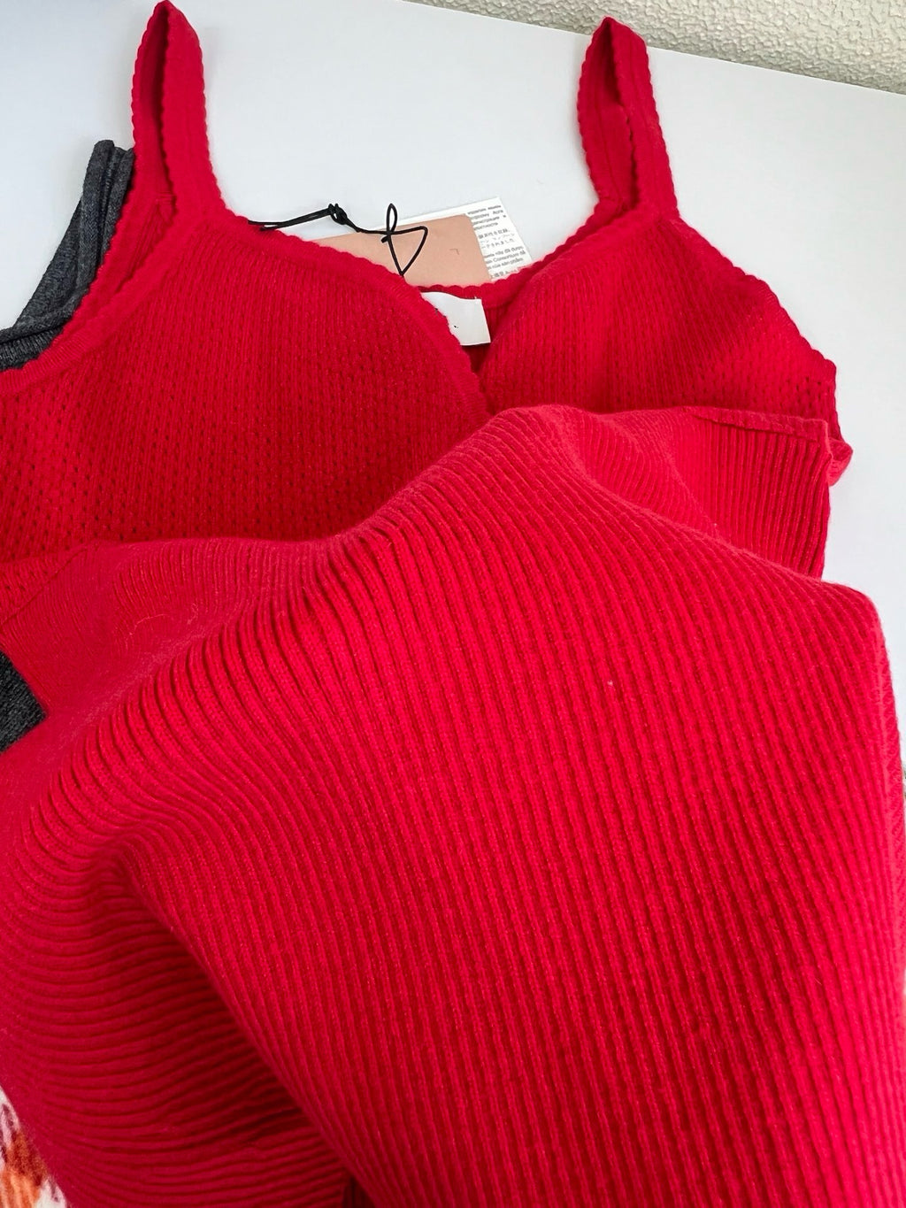 Style French Preppy Knit Collection: Pointelle Knit Cardigan, Polo Tee, Ribbed Tank &amp; Cami Dress - Elegant Summer Capsule Wardrobe - High Elasticity Chic Outfits