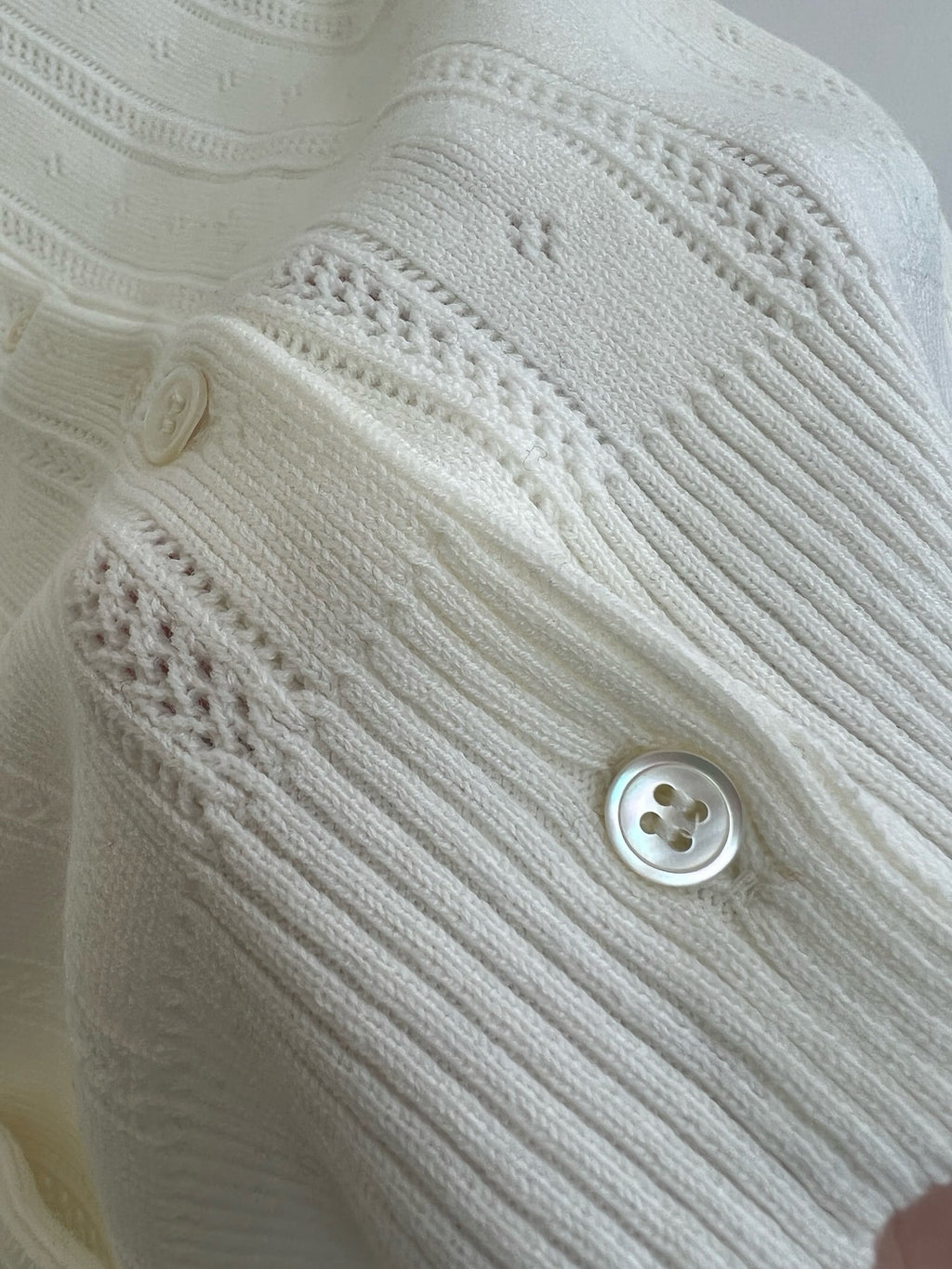 Style French Preppy Knit Collection: Pointelle Knit Cardigan, Polo Tee, Ribbed Tank &amp; Cami Dress - Elegant Summer Capsule Wardrobe - High Elasticity Chic Outfits