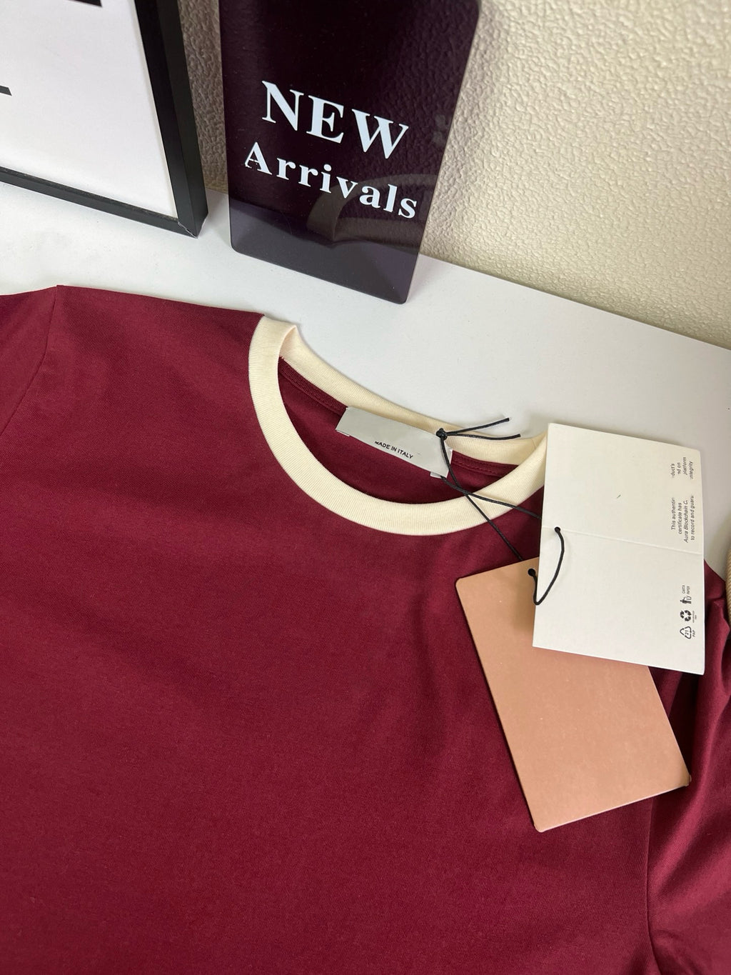 Retro Women's Cotton Tee & Polo Collection: Vintage Striped Polo, Olive Green Cropped Tee, & Jujube Red Ringer T-Shirt - 100% Premium Cotton