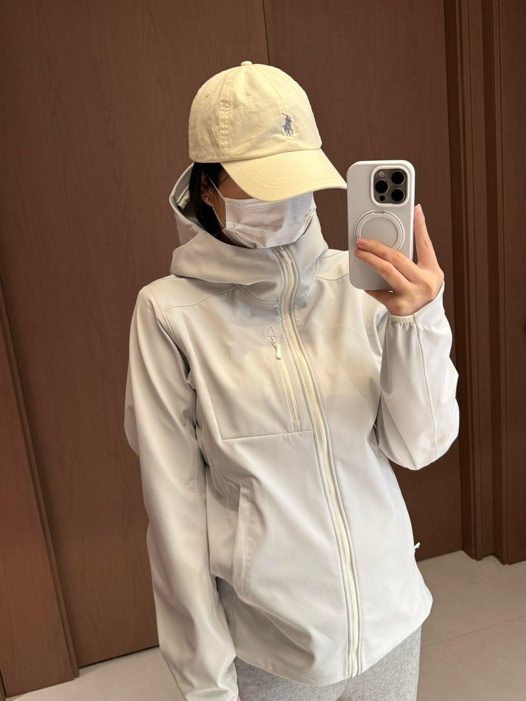 Women's Waterproof Softshell Jacket Windproof Breathable Outdoor Coat