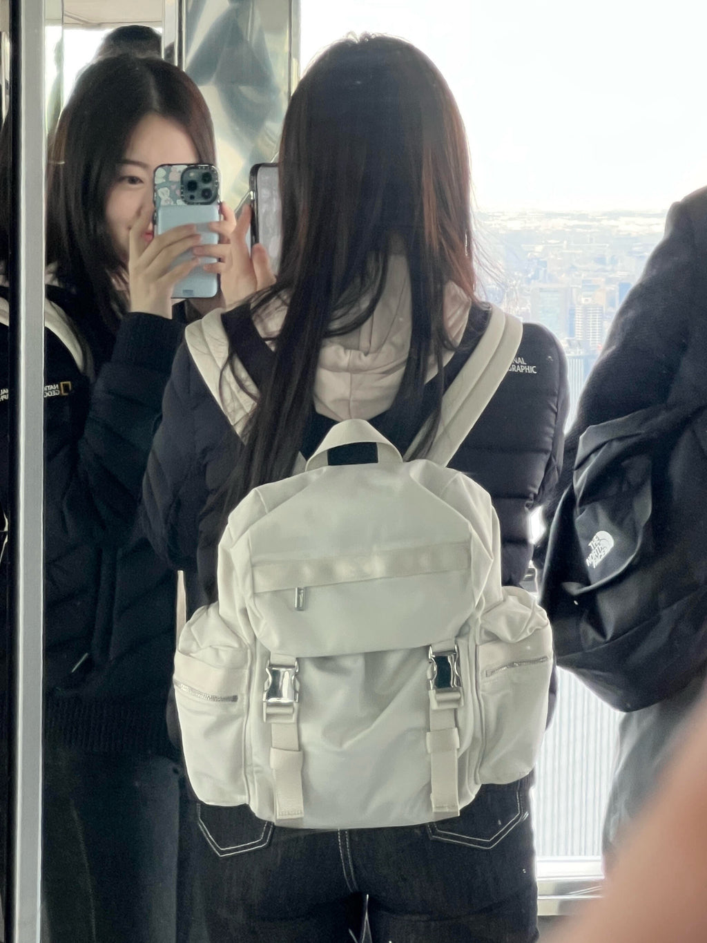 Unisex Double Strap Water-Resistant Nylon Backpack 14L and 3L For Travel Hiking School daypack all seasons