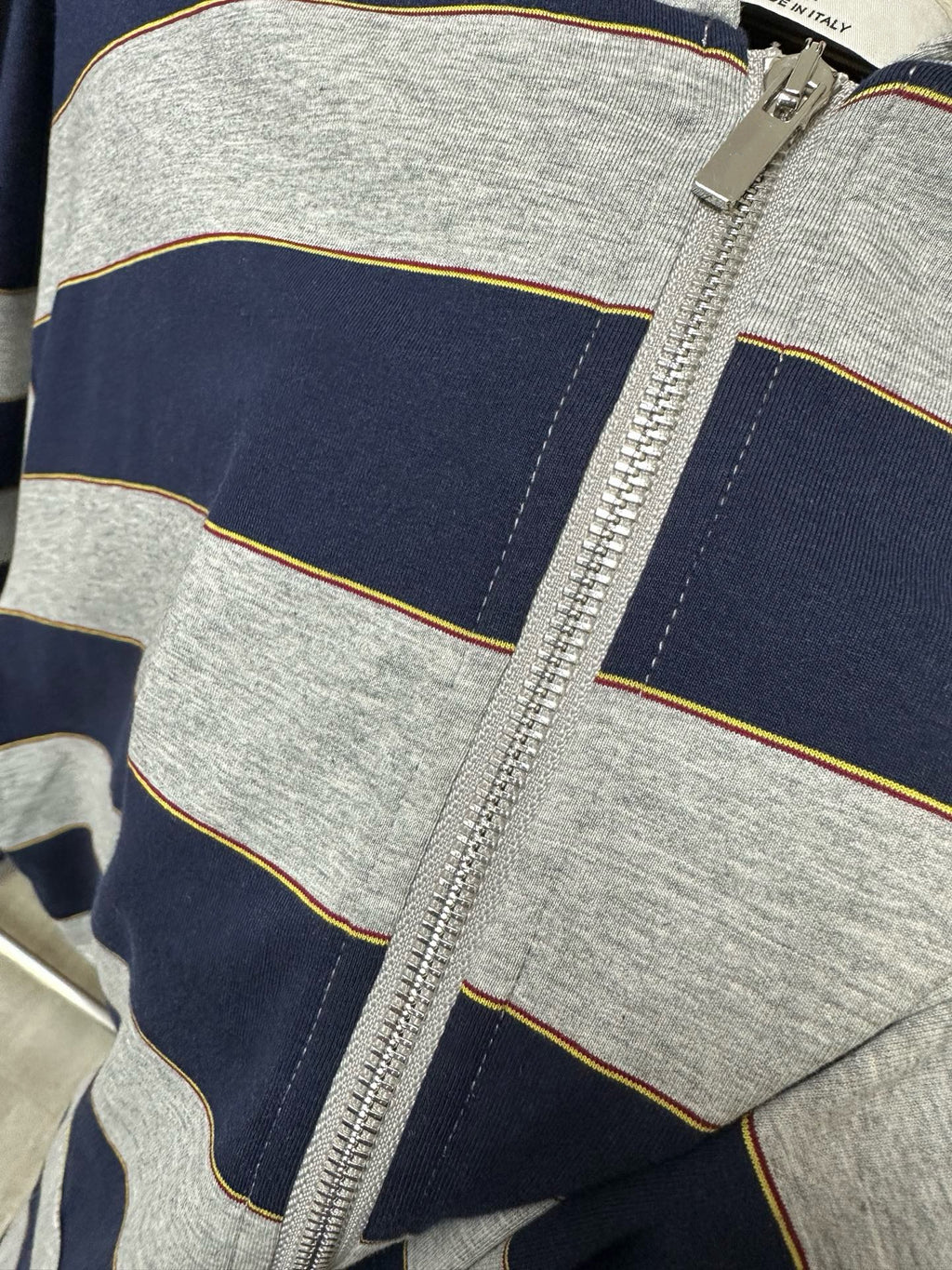 Premium Cotton Striped Polo & Hoodie Set: Short Sleeve Layered Polo, Long Sleeve Knit Shirt & Zip-Up Hooded Jacket - High-Quality Casual Essentials