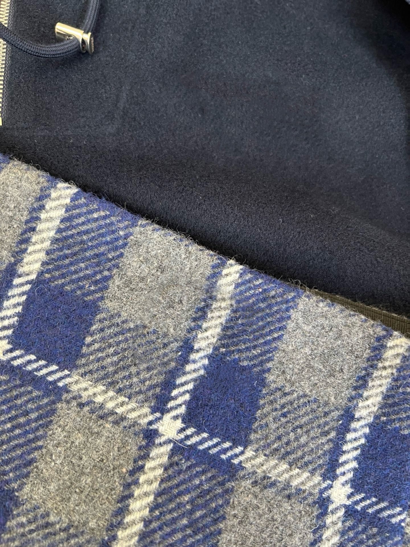 Wool Plaid Pinafore Dress, Collared Knit Polo Shirt & Tartan Mini Skirt Set - Preppy Style Woolen 3-Piece Collection