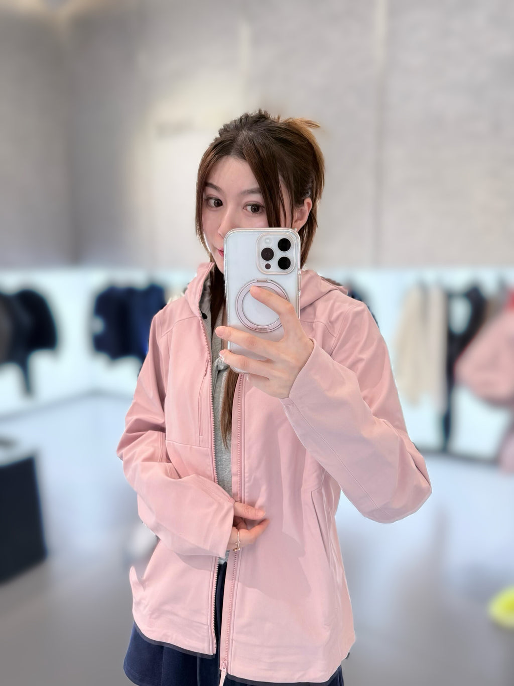 Women's Waterproof Softshell Jacket Windproof Breathable Outdoor Coat