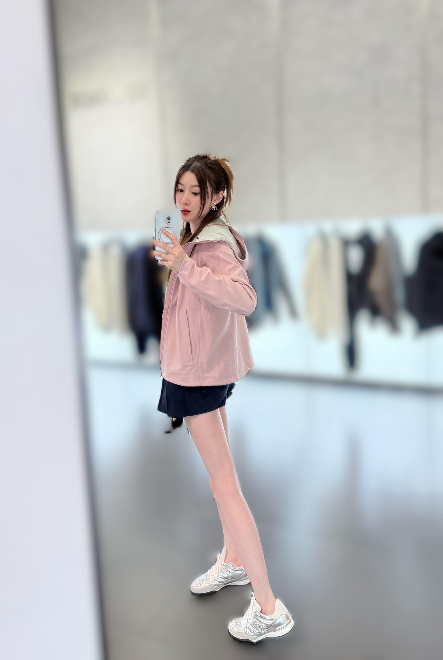 Women's Waterproof Softshell Jacket Windproof Breathable Outdoor Coat