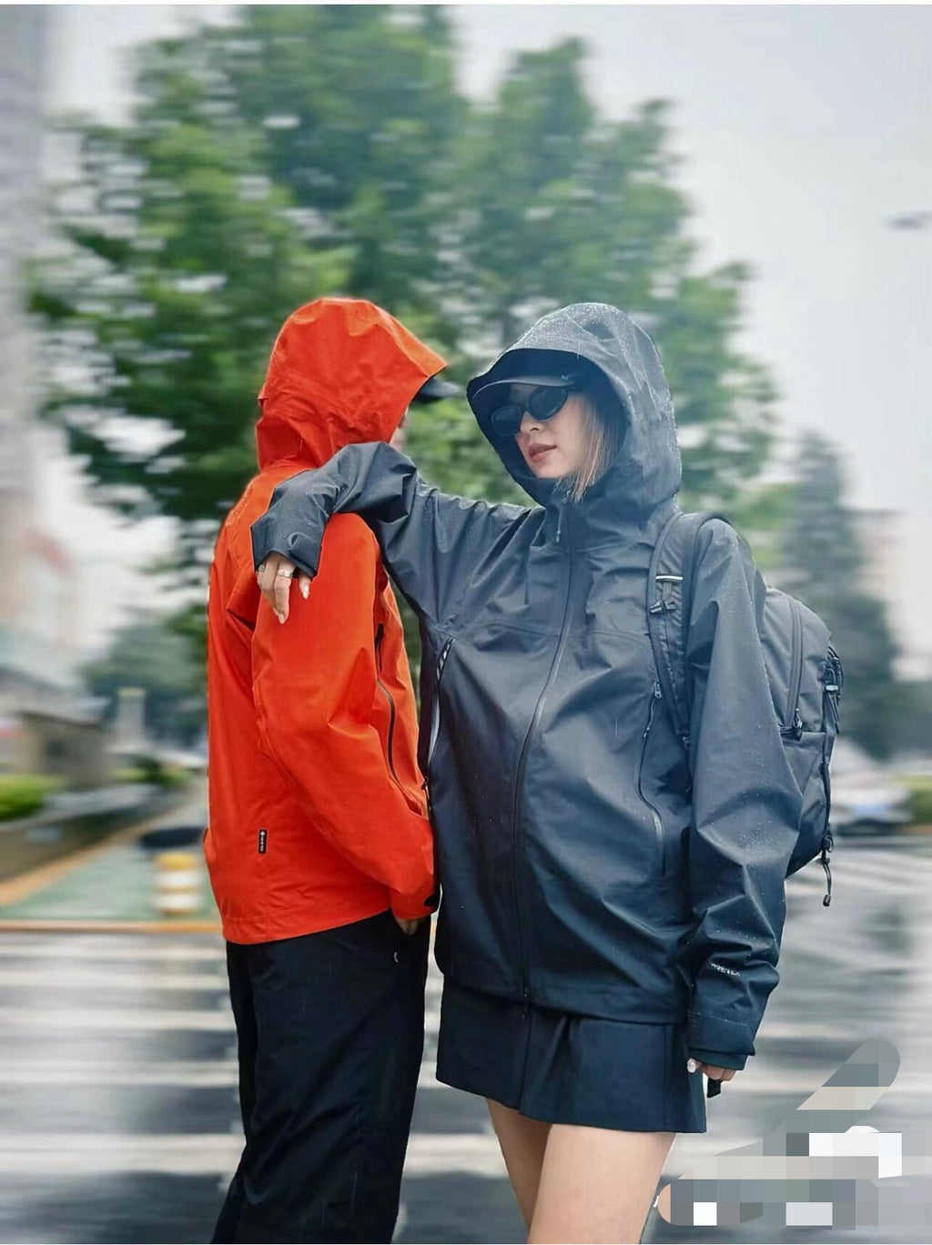 GORE-TEX Waterproof Windbreaker - Unisex Ultra-Light Shell Jacket - Full Taped Seams & YKK Zippers - Breathable Outdoor Techwear for Spring/Autumn