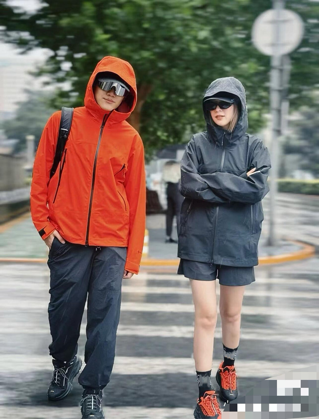 GORE-TEX Waterproof Windbreaker - Unisex Ultra-Light Shell Jacket - Full Taped Seams & YKK Zippers - Breathable Outdoor Techwear for Spring/Autumn