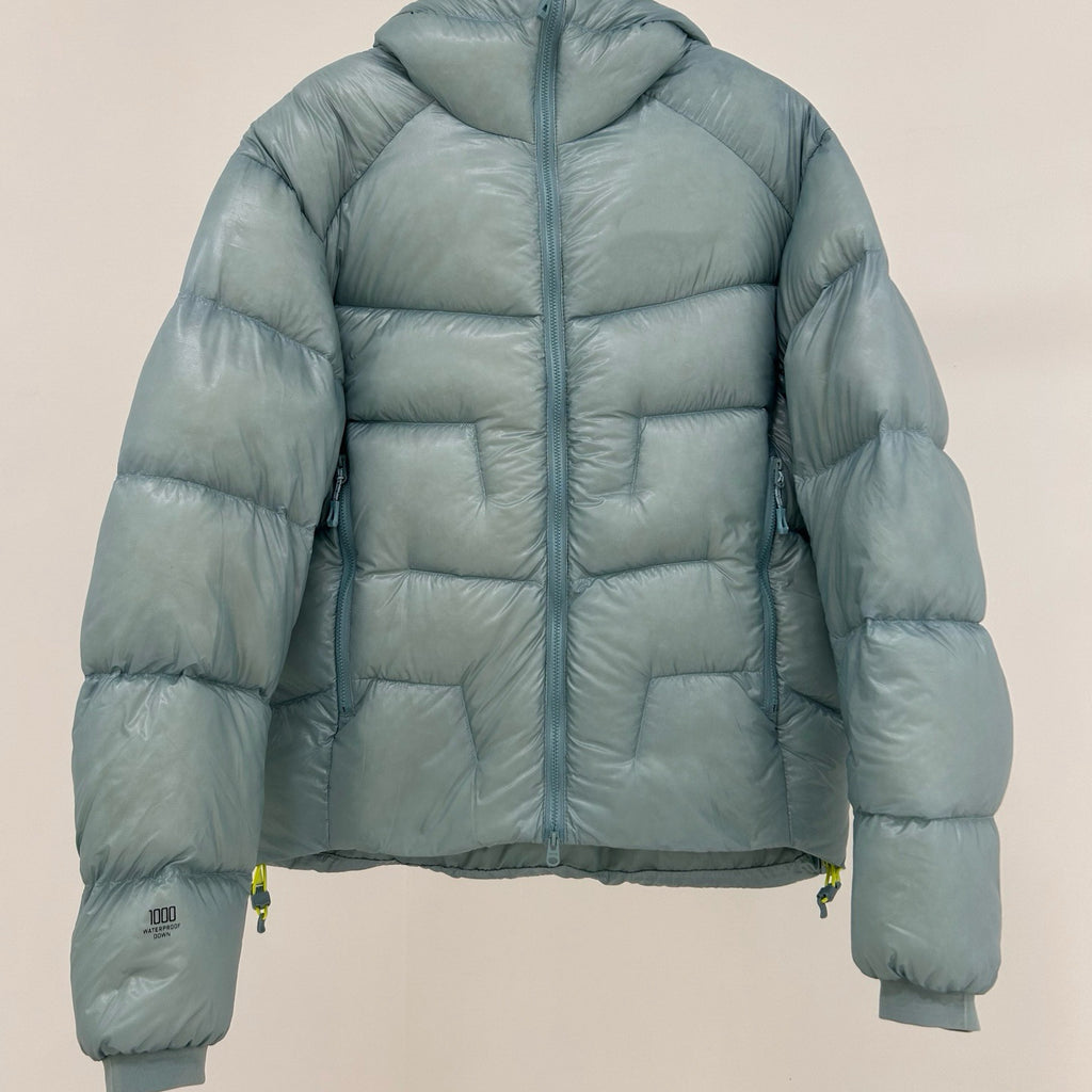Winter Hooded 1000 Fill Power Water-Repellent Goose Down Lightweight Insulated Outdoor Jacket for Men and Women Unisex Warm  Water-proof with Pocket 1000FP