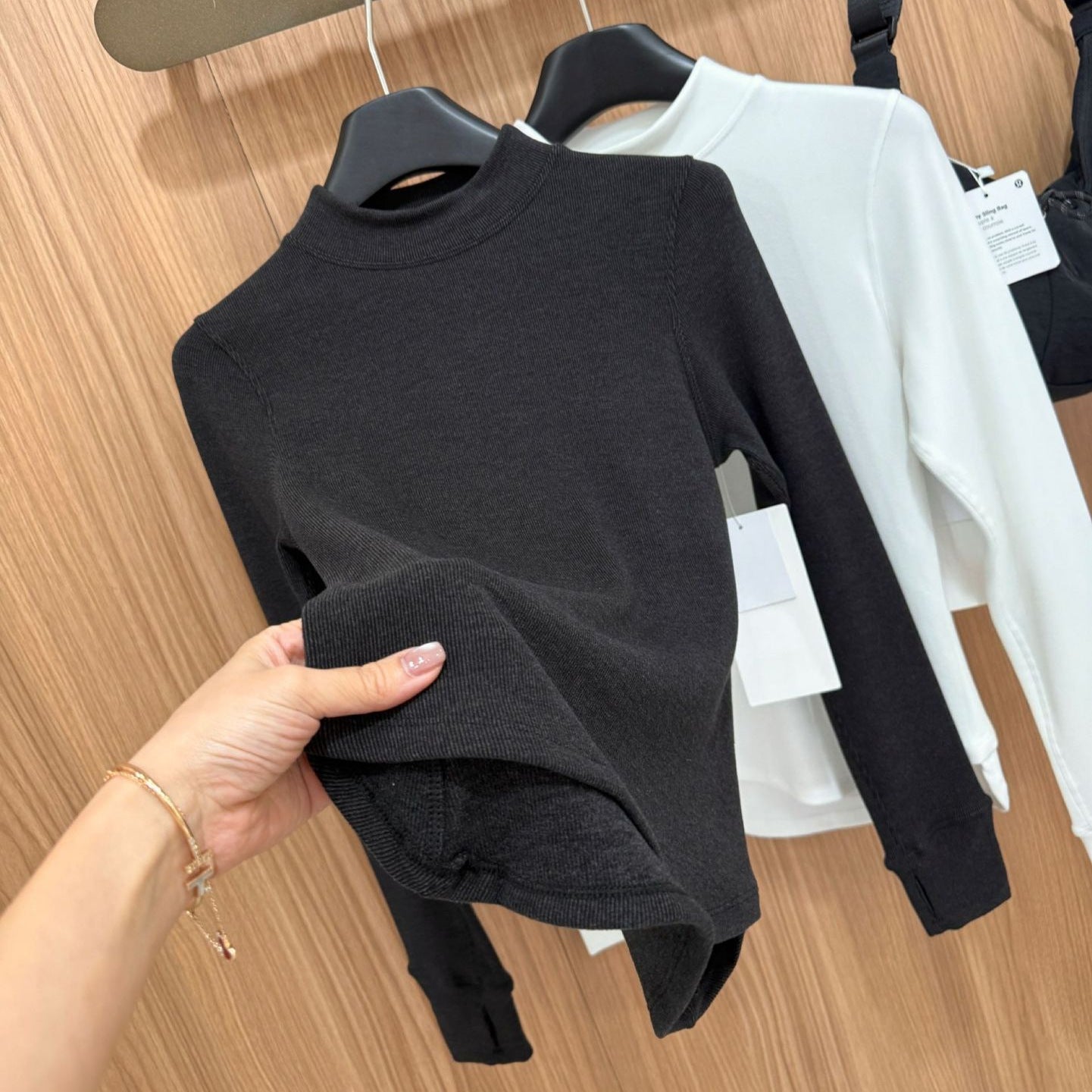 Rulu-running Dralon Half Turtleneck Base Shirt Autumn Winter Ultra Soft Warm Versatile Slim Fit Solid Color Brushed T Shirt 1265