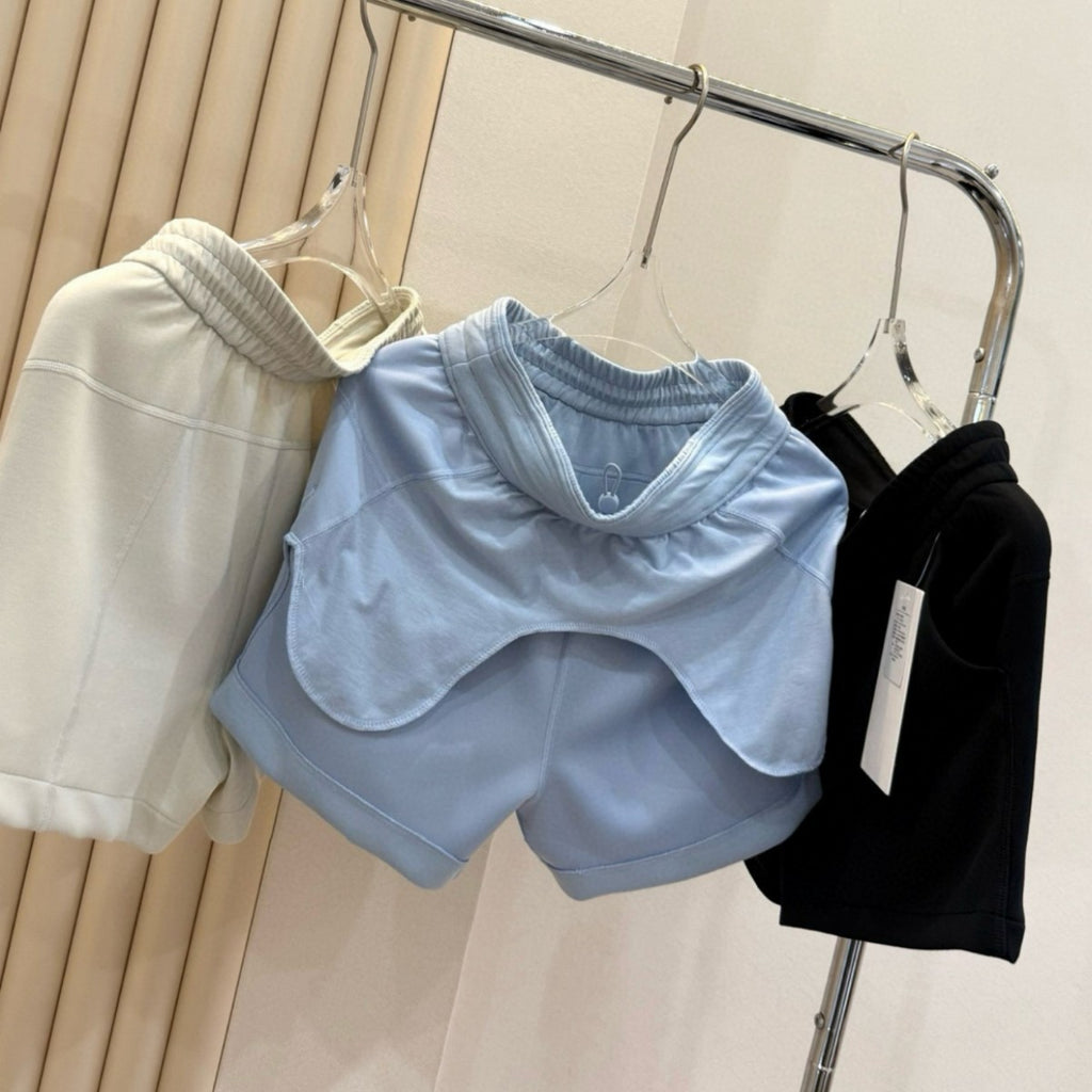 Softstreame Air Layer Movement 4Inch  Magic Pants Casual Loose Versatile Outdoor Summer Yoga Shorts