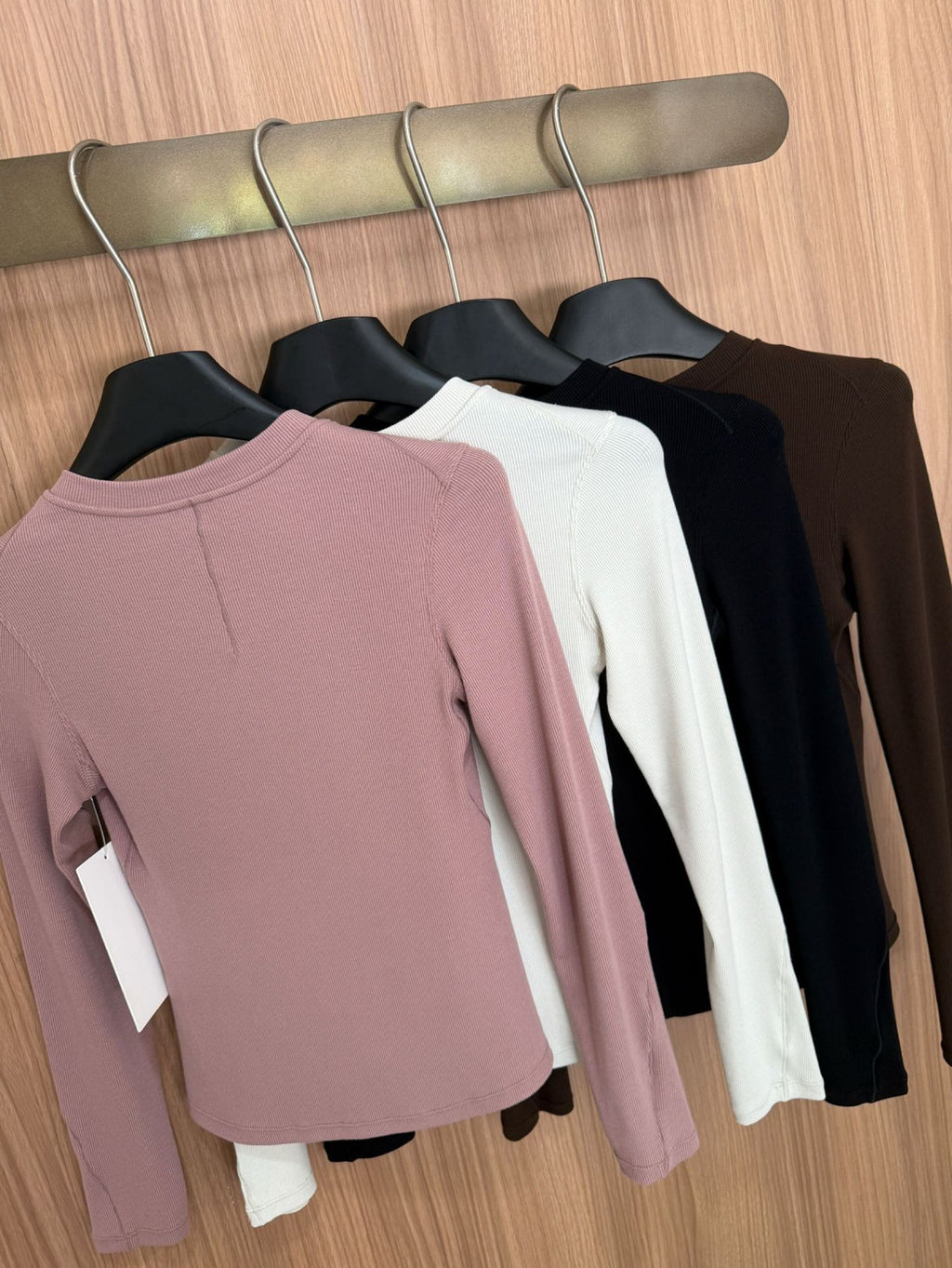 Hold Tight Modal Henley Shirt Slim Fit Yoga Fitness Sports Base Layer T Women's T-shirt
