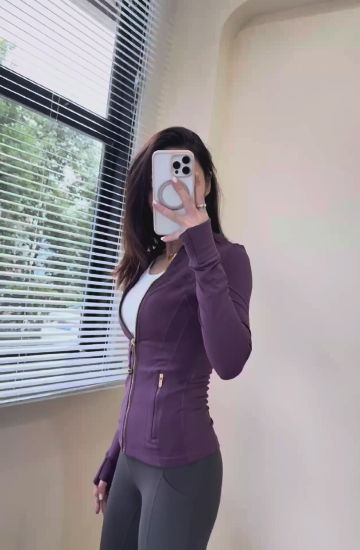 Women's Jacket Stretchy Fitness Activewear Versatile Gym All-season Stretchy