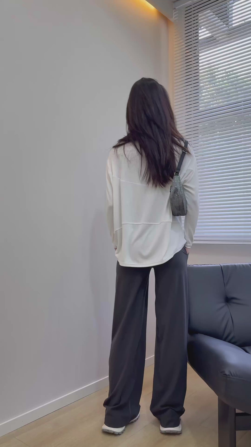 Women's Action Tencel Modal Soft Long Sleeve Breathable Activewear Yoga Running Casual Top Wearing